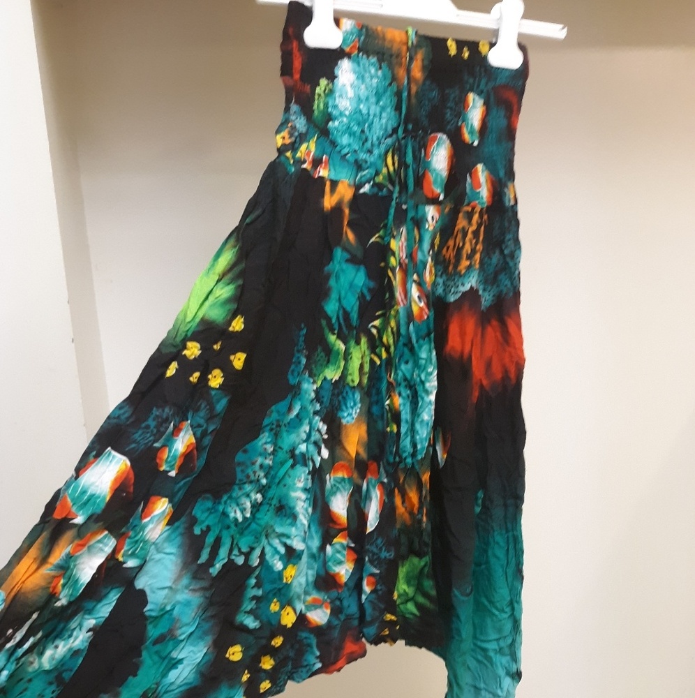 Tropical Fish Harem Pants/Jumper